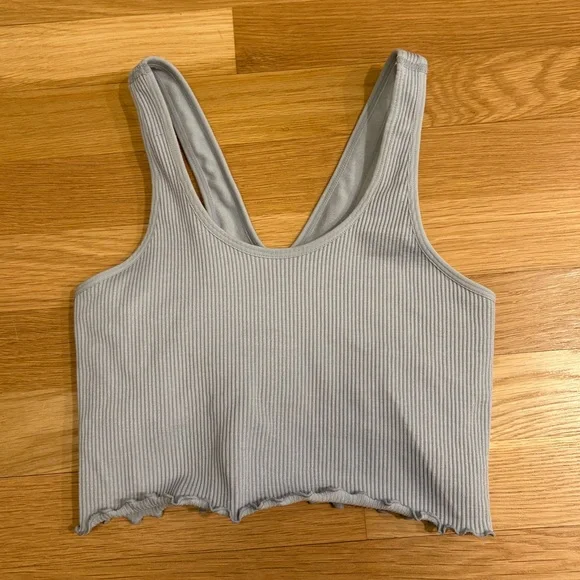 Spiritual Gangster Amor Cropped Tank Light Blue Size  XS/S - Picture 3 of 6